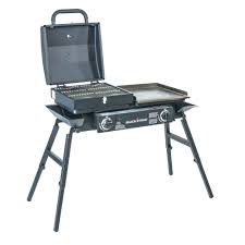 Blackstone duo griddle & charcoal grill combo. Blackstone Gas Tailgater Combo Grill Griddle Camping World