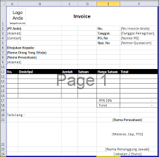 Check spelling or type a new query. Contoh Invoice Penjualan Di Excel Sederhana Inspirasi Desain