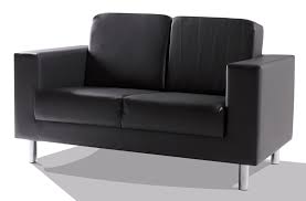 Exklusiver 2er kino sessel hollywood dunkelgrau fernsehsessel mit getränkehalter. Susi 2 Sitzer Sofa Material Kunstleder Schwarz