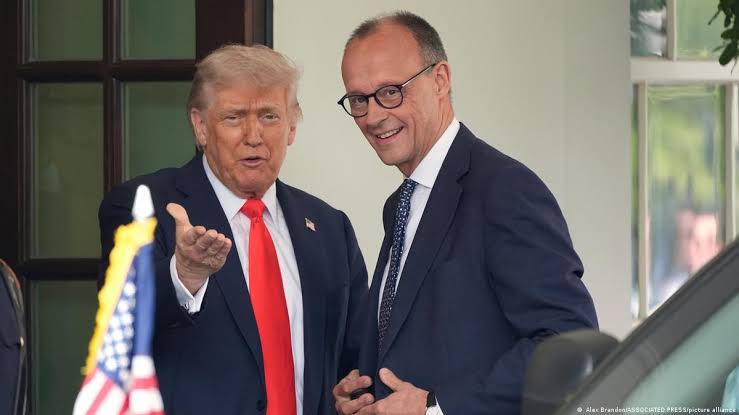 Germany's Merz 'extremely satisfied' with Trump talks