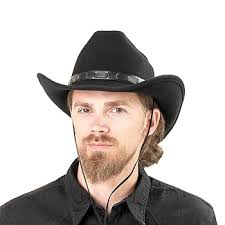 Lipodo Bill Cody Western Hat Women Men Made in Italy Cowboy Hat 100% Wool  Felt Durable Outdoor Hat Summer Winter, black, S : Amazon.de: Fashion