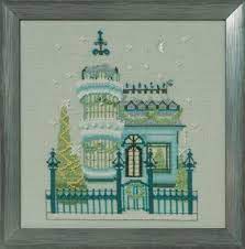 What better reason to stitch then for a christmas present? Nora Corbett Victorian House Holiday Village Cross Stitch Pattern 123stitch