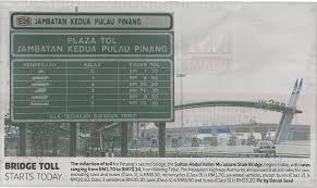 Panjangan jembatan 5.438 meter dengan lebar. Lembaga Lebuhraya Malaysia