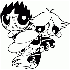 Power Puff Girls Coloring Pages For Girls Coloring Pages For Boys Coloring Books