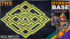 Check spelling or type a new query. New Th9 Base With Replay 2021 Anti Dragon Town Hall 9 Th9 Hybrid Base Copy Link Clash Of Clans Youtube