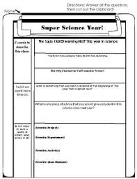 Science Equipment End Of The Year Reflection Activity Reflection Activities Science Teaching Resources Science Equipment