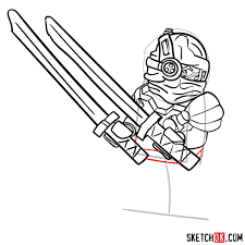 Pour imprimer et télécharger gratuitement vos coloriages favoris! How To Draw General Cryptor Sketchok Easy Drawing Guides