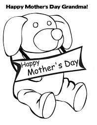 Hearts and stars greeting cards, mother and son, mother and baby boy. Little Puppy Happy Mothers Day Coloring Page Coloring Sun