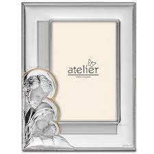 Cornice Sacra Famiglia Atelier Cm 6x9 Cornice Argento Ae0775 6 Cornici Sacri Bomboniere
