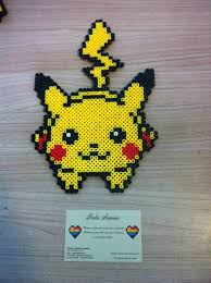 Pikachu Pixel Art Perler Beads Bead Art Pixel Art Pikachu Beads