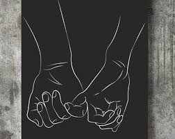 39 black white paintings ranked in order of popularity and relevancy. Lovers Hands One Line Drawing Hands Black White Hands Artwork Hand Drawing Original Minimalist Couple Art Minimal Fine Decor Line Art Drawings Line Art Drawings Couple Canvas Drawing