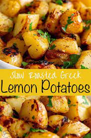 16 Yummy Potato Recipes Perfect As Side Dishes Greek Lemon Potatoes Roasted Potato Recipes Potato Side Dishes