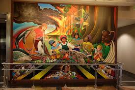 The denver international airport is a massive building complex with massive traffic. In Peace And Harmony With Nature Denver International Airport