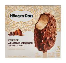 Pizza bd's mongolian barbeque bd's mongolian grill beaners coffee bear rock cafe becks prime bellacino's ben & jerry's ice cream bennigans. Buy Haagen Dazs Coffee Almond Crunch Ice Cream Bar 3 Count Frozen Online In Kazakhstan B01blavf42