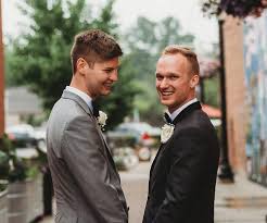 At the drop of a hat he'll trot one out. Mike And Ian Royal Oak Mi Rust Belt Market Wedding Photographer Detroit Wedding Photographer Girl With The Tattoos