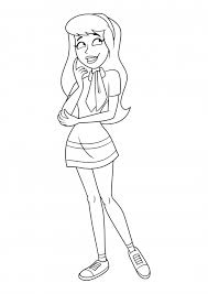 Coloring pages holidays nature worksheets color online kids games. Be Cool Scooby Doo Daphne Blake Coloring Pages Scooby Doo Coloring Pages Colorings Cc
