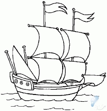 صوره سفينه للتلوين صور جديدة Thanksgiving Coloring Pages Pirate Coloring Pages Coloring Pages For Kids