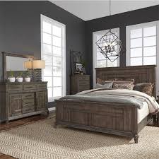 Great savings & free delivery / collection on many items. Artisan Prairie Wire Brushed Aged Oak Farmhouse Style Bedroom Set Simple Rustic Look Queen Or K Rustic Bedroom Furniture Liberty Furniture King Bedroom Sets
