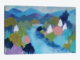 Clair bremner is a contemporary artist based in melbourne, australia. Summer Hills Art Print By Clair Bremner Icanvas
