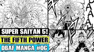 Dragon Ball AF Chapter 6: Super Saiyan 5 Vegeta Is Born! Gohan And Vegeta  Unlock SSJ5! - YouTube