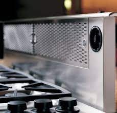 A retractable unit—sometimes called a downdraft range. Dacor Downdraft Ventilation