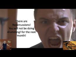 Lunatic Dad vs drumset