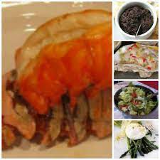 Baked Lobster Tail Dinner Menu Recipes What S Cooking America