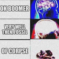 Ok Corpse Ok Boomer Know Your Meme