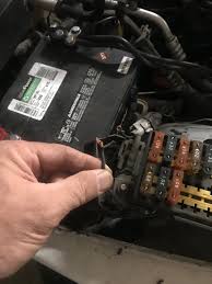 Your relay is on the right side inner fender panel under the hood about 1 foot back from the battery, its either a gold cadmium or silver box and one of the wires should be a big red one from the battery or to the starter. Starter Wiring Jeep Wrangler Tj Forum