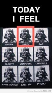 Darth Vader Mood Chart House Unseen Life Unscripted Star Wars Humor Star Wars Memes Star Wars