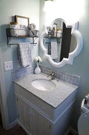 Guest Bathroom Makeover After Vanity Shot Small Bathroom Decor Bathroom Decor Bathroom Makeover