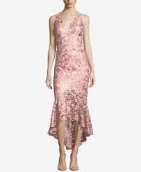 Lace High Low Gown Macys Com Ball Gown Dresses High Low Dress Formal Plus Size Formal Dresses