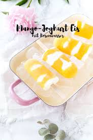 Mango Joghurt Eis Joghurt Eis Joghurt Leckere Rezepte