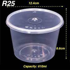 Bekas plastik bulat yang dihiasi reben pada penutup dan bahagian bawah. Round Plastic Food Container With Lid Bekas Plastik Bulat Microwave 50 Sets Lazada