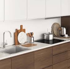 It brings clean lines and an open, modern look to your kitchen. Metod Voxtorp Walnut 3d Model Modern Walnut Kitchen Kitchen Interior Walnut Kitchen