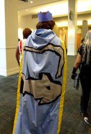 Runescape Fishing Skill Cape Cosplay By Vawliet Cape Cosplay Cosplay Funny Posters