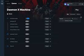 All discussions screenshots artwork broadcasts videos news guides reviews. Daemon X Machina Cheats And Trainers For Pc Wemod
