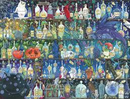 Ravensburger 2000 piece puzzles canada. Ravensburger 16010 Poisons And Potions Zoe Sadler 2000 Piece Barneys News Box