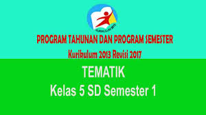 Maybe you would like to learn more about one of these? Program Semester Dan Tahunan Tematik Kelas 5 Sd Semester 1 K13 Revisi 2017 Pedia Pendidikan