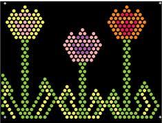 Christmas lite brite papptern print out / lite brite designer spreadsheet for the christmas tree. 10 Lite Brite Templates Ideas Lite Brite Lite Lite Brite Designs