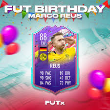 Advertisement marco reus (ovr 86) Fut Cards Futcardz Twitter