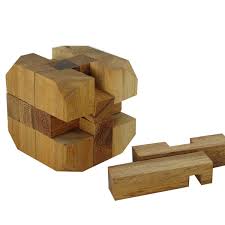 Pay attention when you trying to take the puzzle apart. Truncated Cube Puzzle Wood Barrel Mr Puzzle