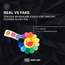 He works in fine arts media (such as painting and sculpture) as well as commercial media (such as fashion, merchandise, and animation) and is known for blurring the line between high and low arts. Real Vs Replica Takashi Murakami Kaikai Kiki Smiling Flower Plush Pin Legit App