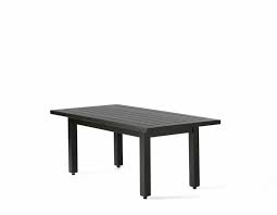 Teak + table outdoor is a leading provider of teak outdoor coffee and side tables. Trinidad 24 X 48 Rectangular Coffee Table Wood Grain Aluminum Top Trees N Trends Home Fashion More