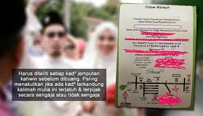 Cara Adab Kad Jemputan Kahwin Yang Terbaik Untuk Menjemput Secara Bertulis Surat Kabor Jawatan Kosong
