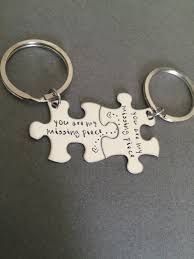 The most extraordinary thing about trying to piece together the missing links in the evolutionary story is that when you do find a missing link and put it in the story, you suddenly need all these other missing links to connect to the new discovery. Amazon Com You Are My Missing Piece Couples Keychains Puzzle Piece Keychain Set Connected Dot Heart Couples Gift Handmade
