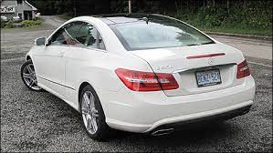 Now anyone from mercedes would tell. 2010 Mercedes Benz E Class Coupe First Impressions Editor S Review Car Reviews Auto123