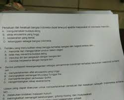 Tolong Dong Di Jwab Yang Benar Brainly Co Id B Arti Penting Persatuan Dan Kesatuan Indonesia Persatuan Indonesia Terwujud Apabila Umat Isla Indonesia Satuan