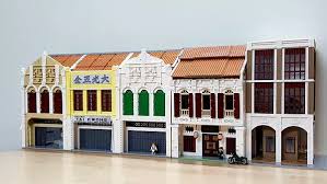 Urban heritage • dec 2016 • petaling street, chinatown, kuala lumpur. Petaling Street Shops Shop House House Lego Modular