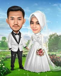 M 214 Caricature Karikatur Smudge Art Funny Lol Pictures Indonesia Cartoon Lucu Happy Hits Hitz Couple Wedding Romant Di 2020 Kartun Karikatur Animasi